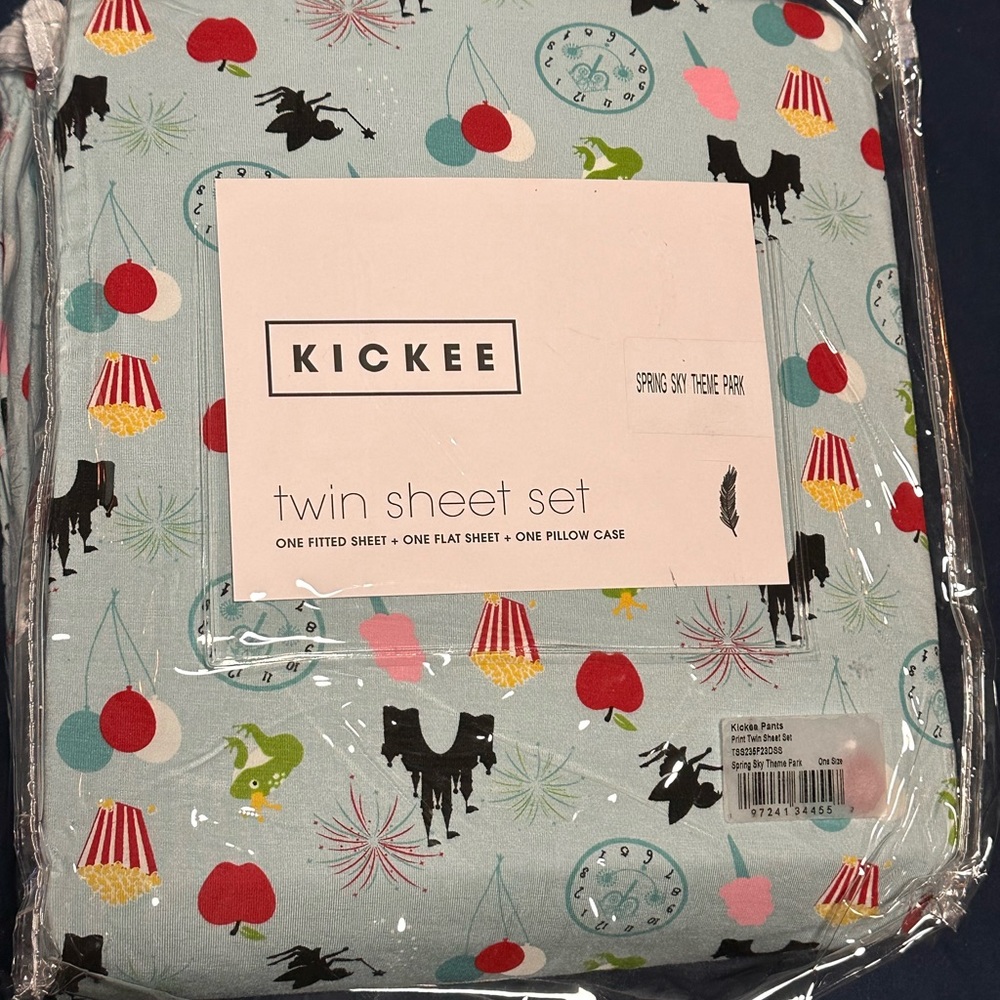 Kickee Pants Disney Exclusive Twin Sheet set